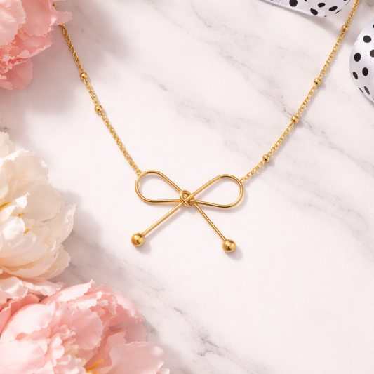 The Aria Bow Necklace