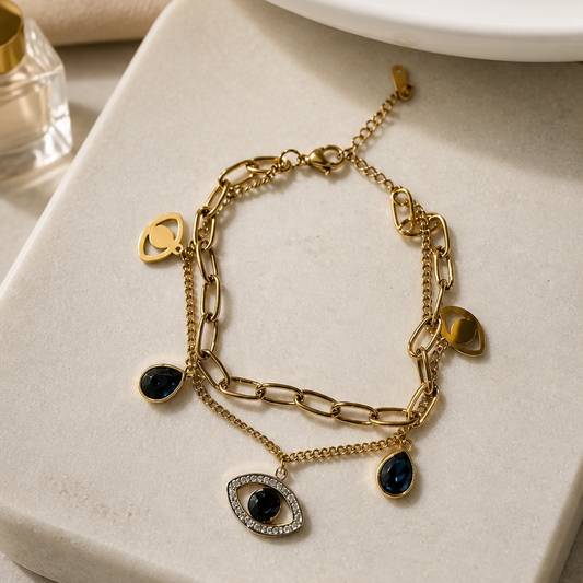 The Celestial Protection Layered Bracelet