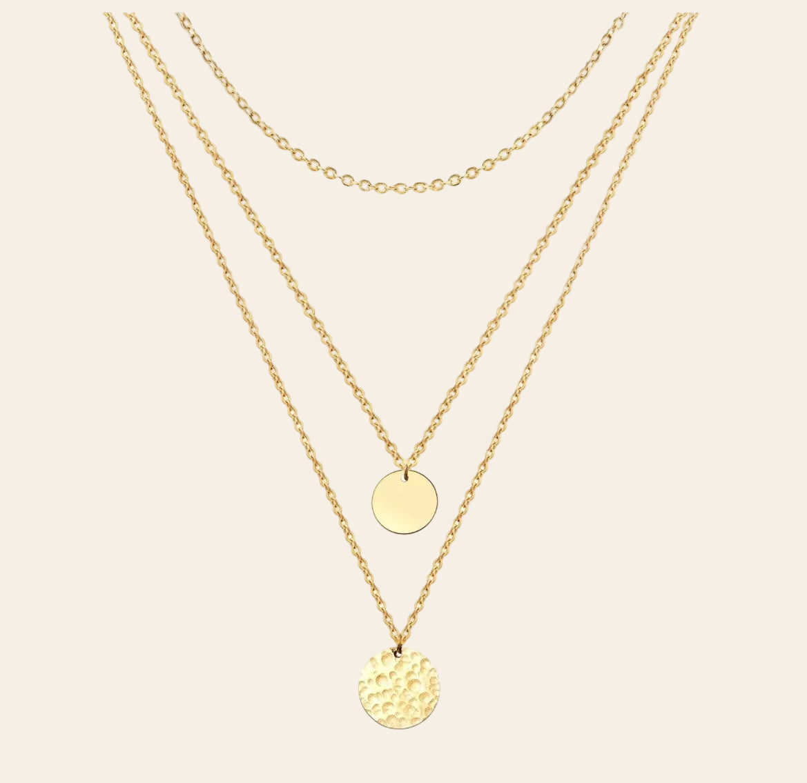The Horizon Triple Layered Necklace