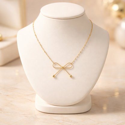 The Aria Bow Necklace