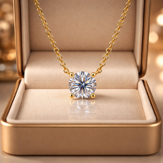 The Lumina Solitaire Pendant