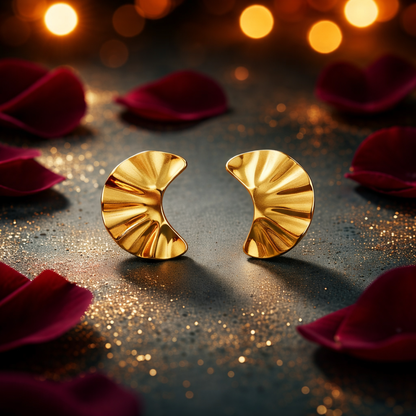 The Aurelia Pleated Studs