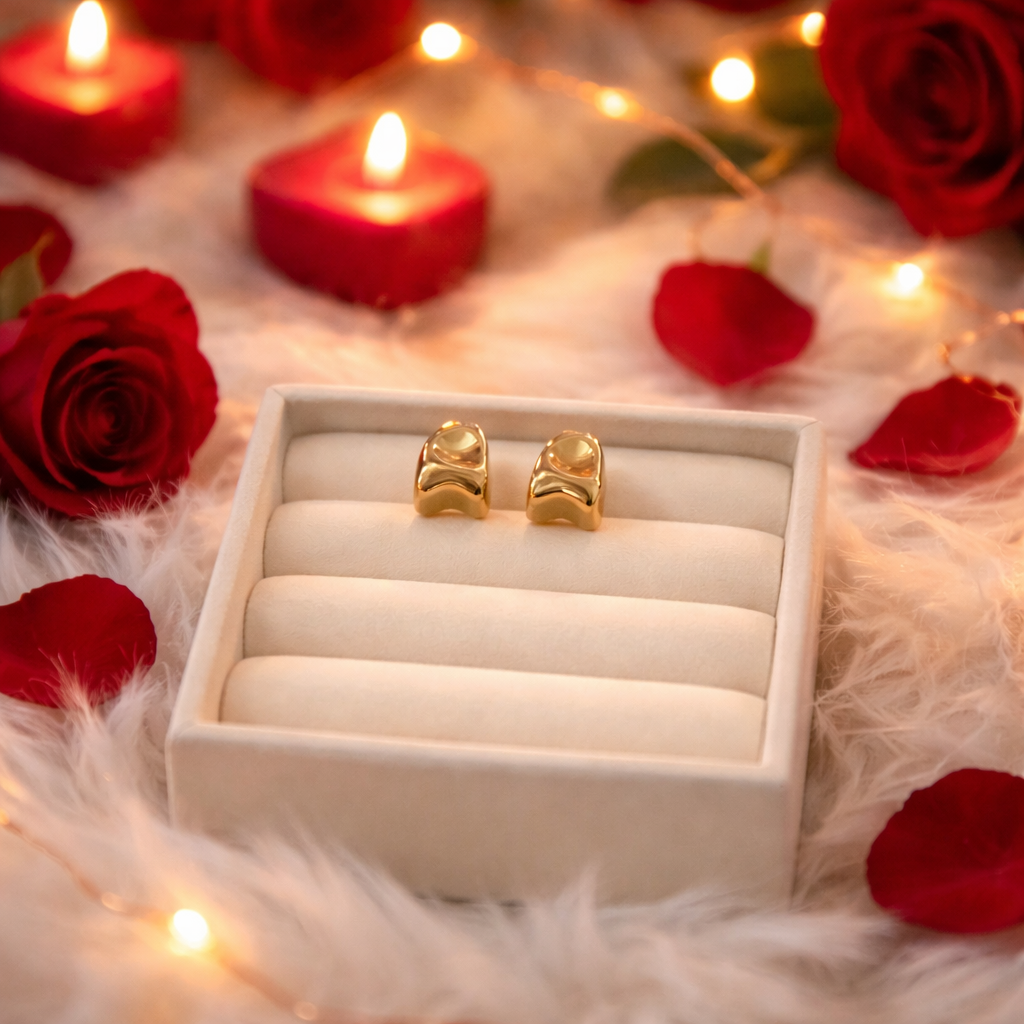 The Seraphina Wave Studs
