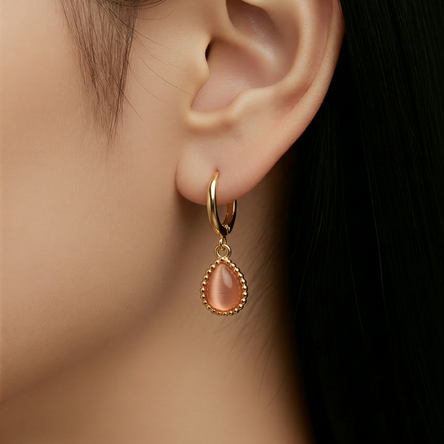 Blossom Drop Hoops