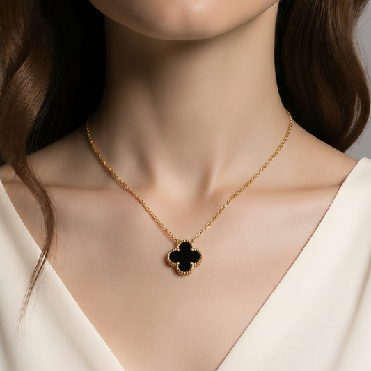 The Midnight Clover Pendant