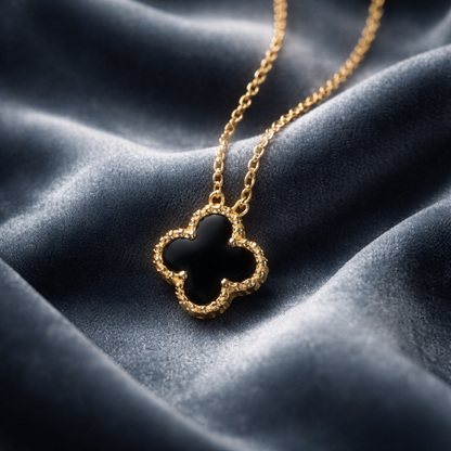 The Midnight Clover Pendant