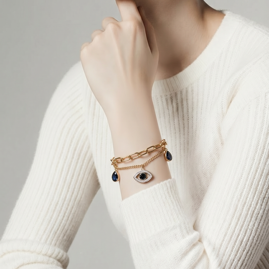 The Celestial Protection Layered Bracelet