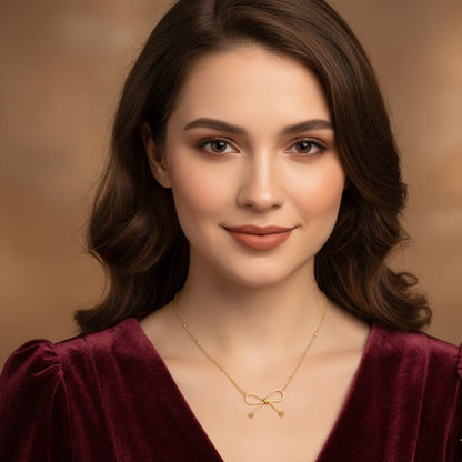 The Aria Bow Necklace