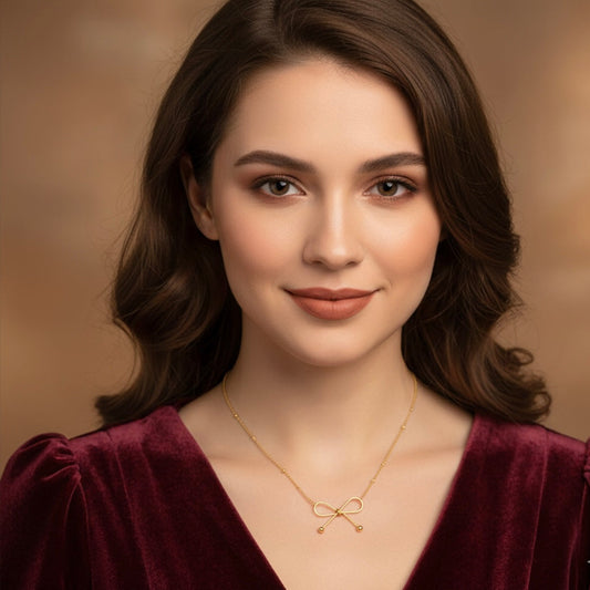 The Aria Bow Necklace