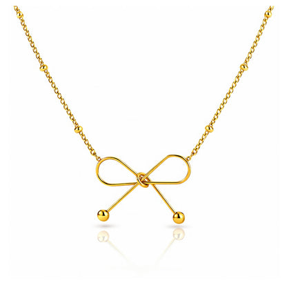 The Aria Bow Necklace
