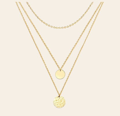 The Horizon Triple Layered Necklace